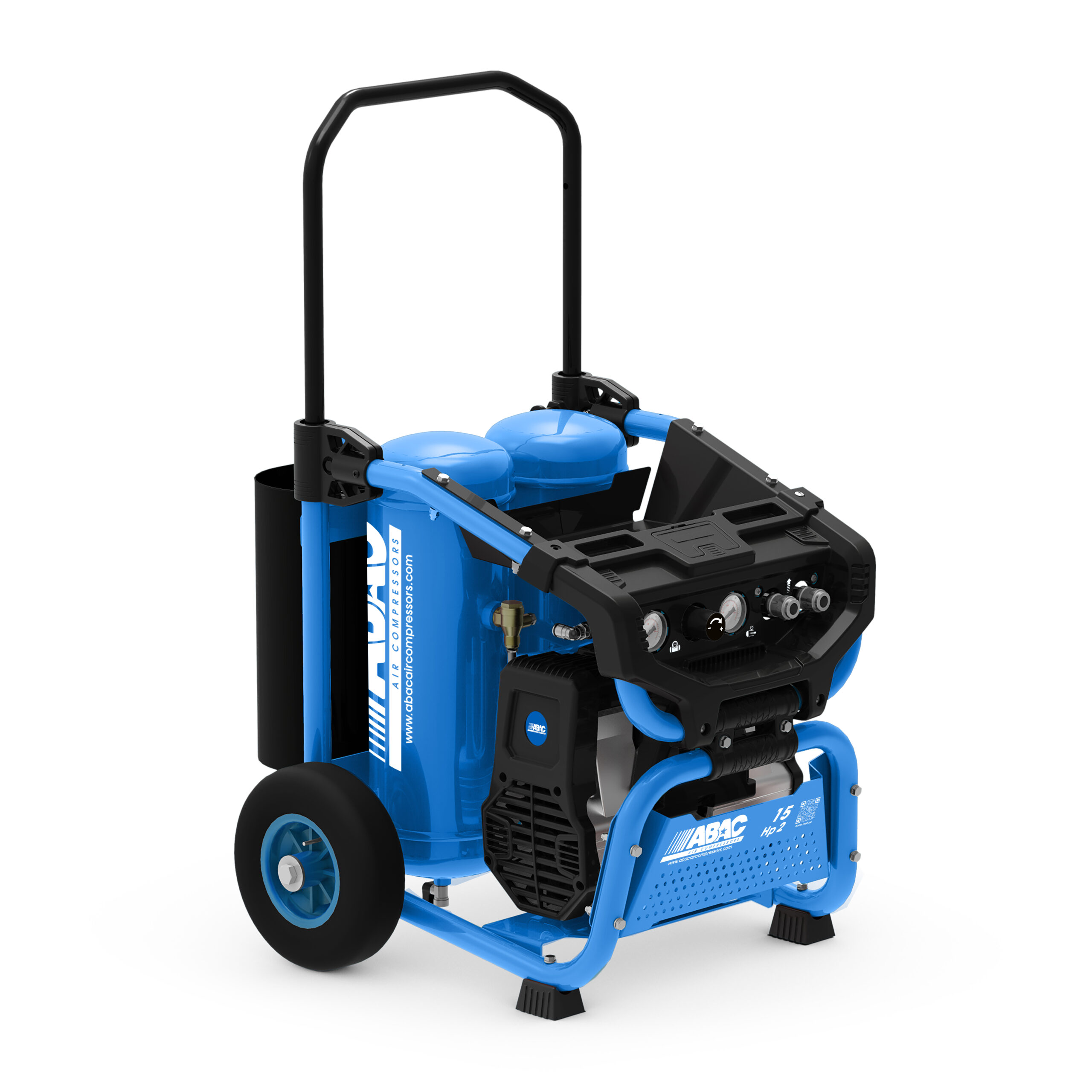 1129740614 - GO CART OS20P - ABAC - 15LT - 2HP - silent air compressor